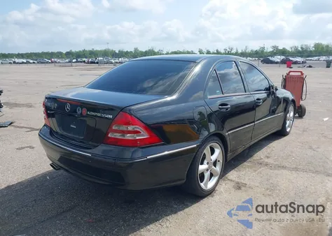 2004 Mercedes-Benz C 230 Kompressor Sport/Sport from USA, damaged, VIN WDBRF40J64F505984
